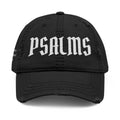 Psalms 23:1 Distressed Embroidered Dad Hat