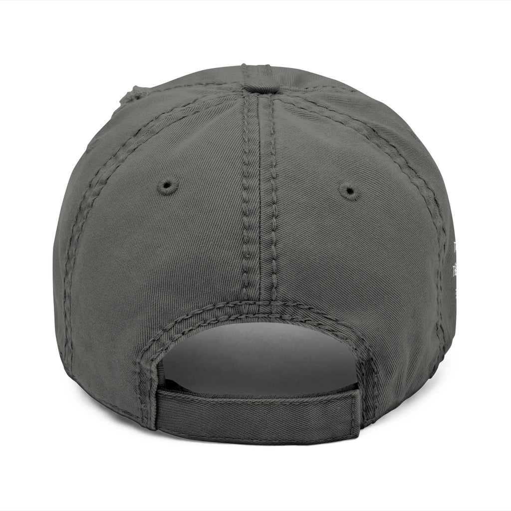 Proverbs 3:5-6 Distressed Embroidered Dad Hat